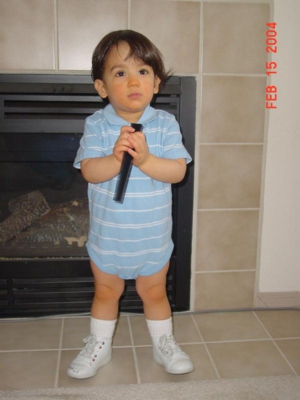 Faris when he was a kid Faris when he was a kid