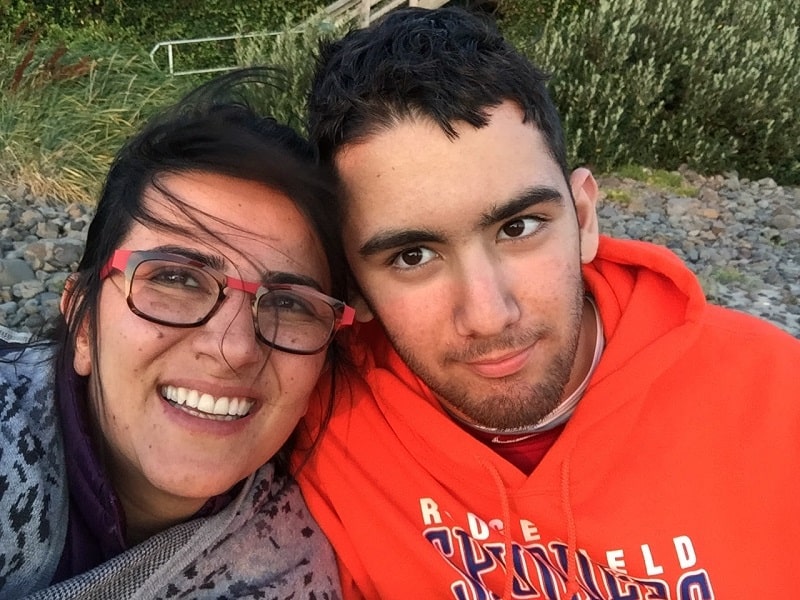 Firas with his Mom Firas with his Mom