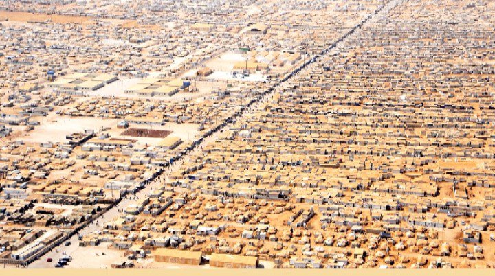 Al-Zaatari Camp in Jordan