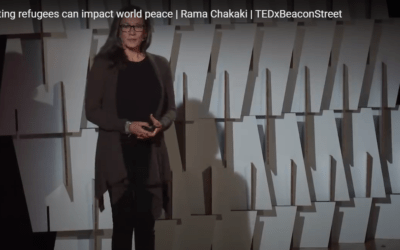 How educating refugees can impact world peace | Rama Chakaki | TEDxBeaconStreet