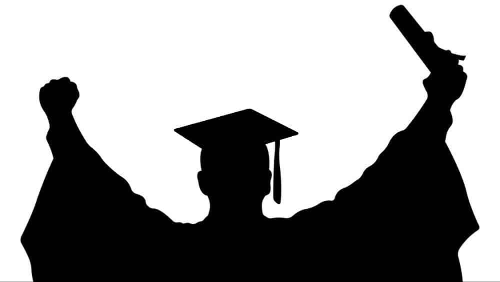 graduate person.